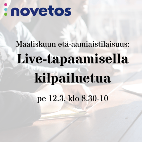 Maaliskuun aamiaistilaisuus